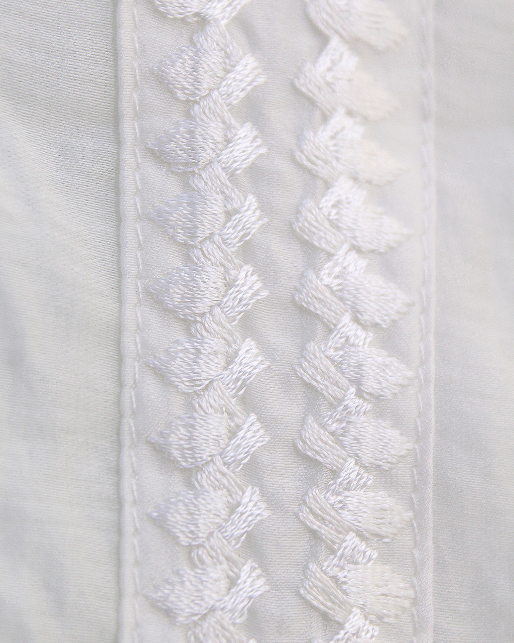 Embroidered Bali-style Top in Cream