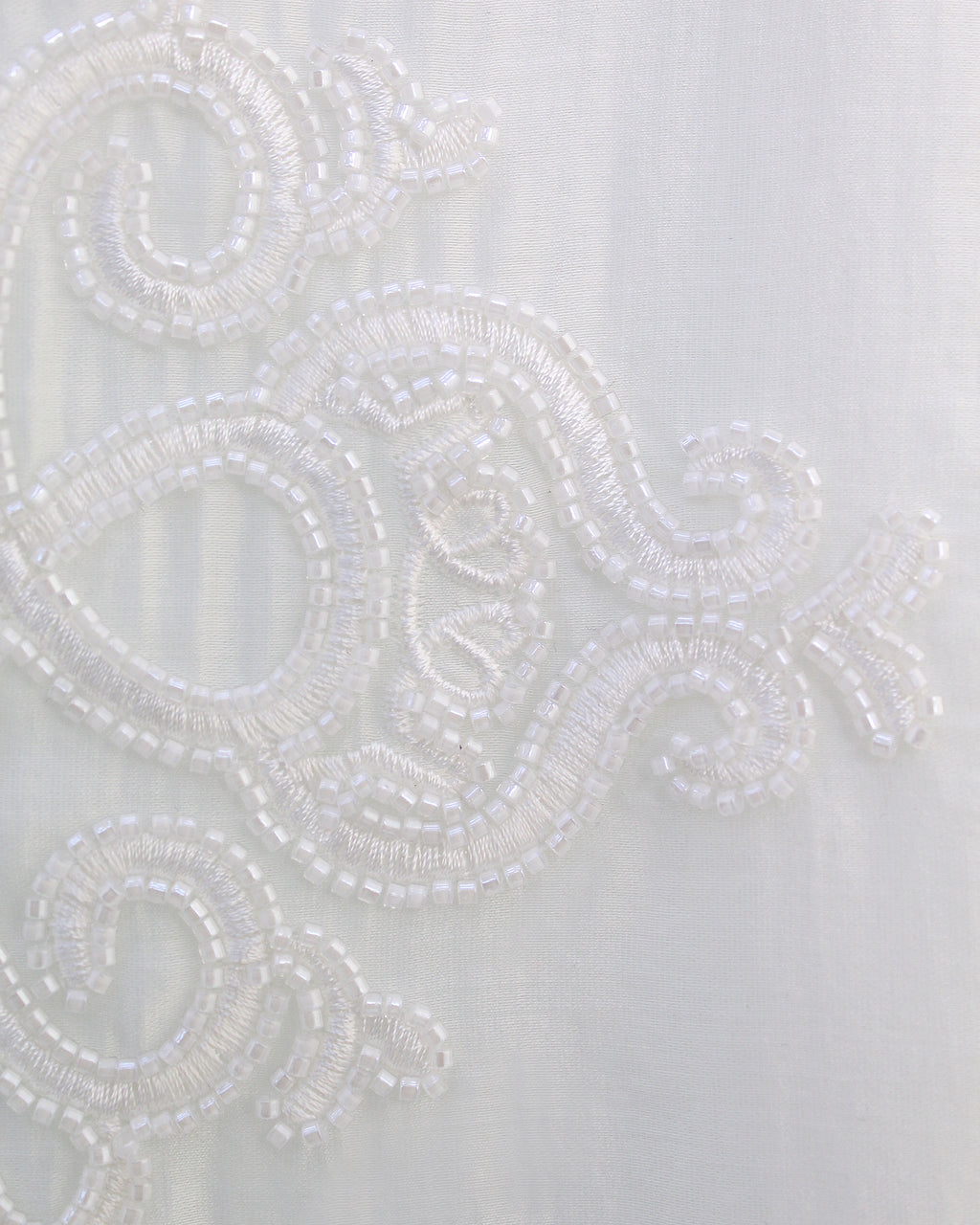 Embroidered Bali-style Top in Cream
