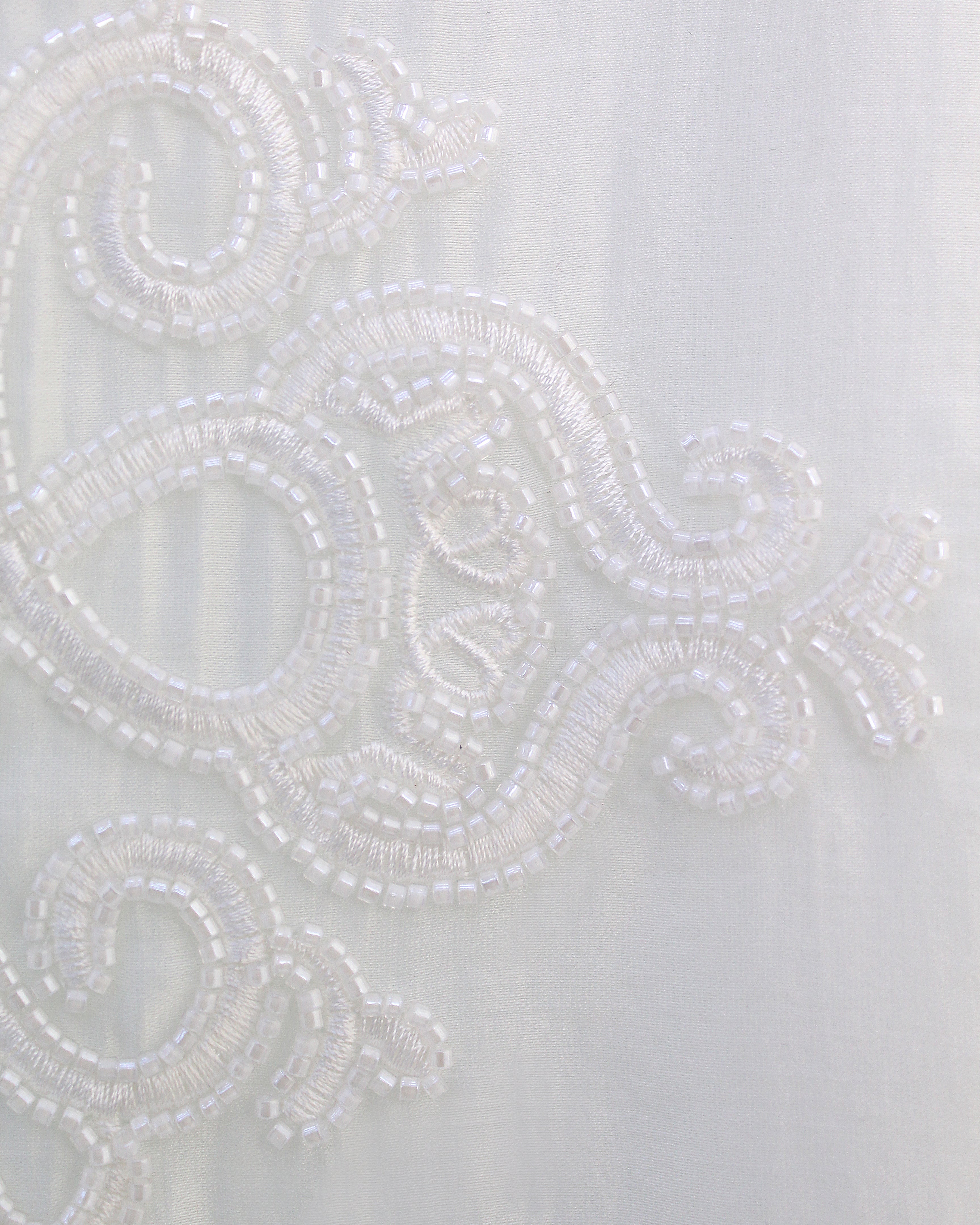 Embroidered Bali-style Top in Cream