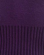 Half Zip Sweater in Purple [Free Size]