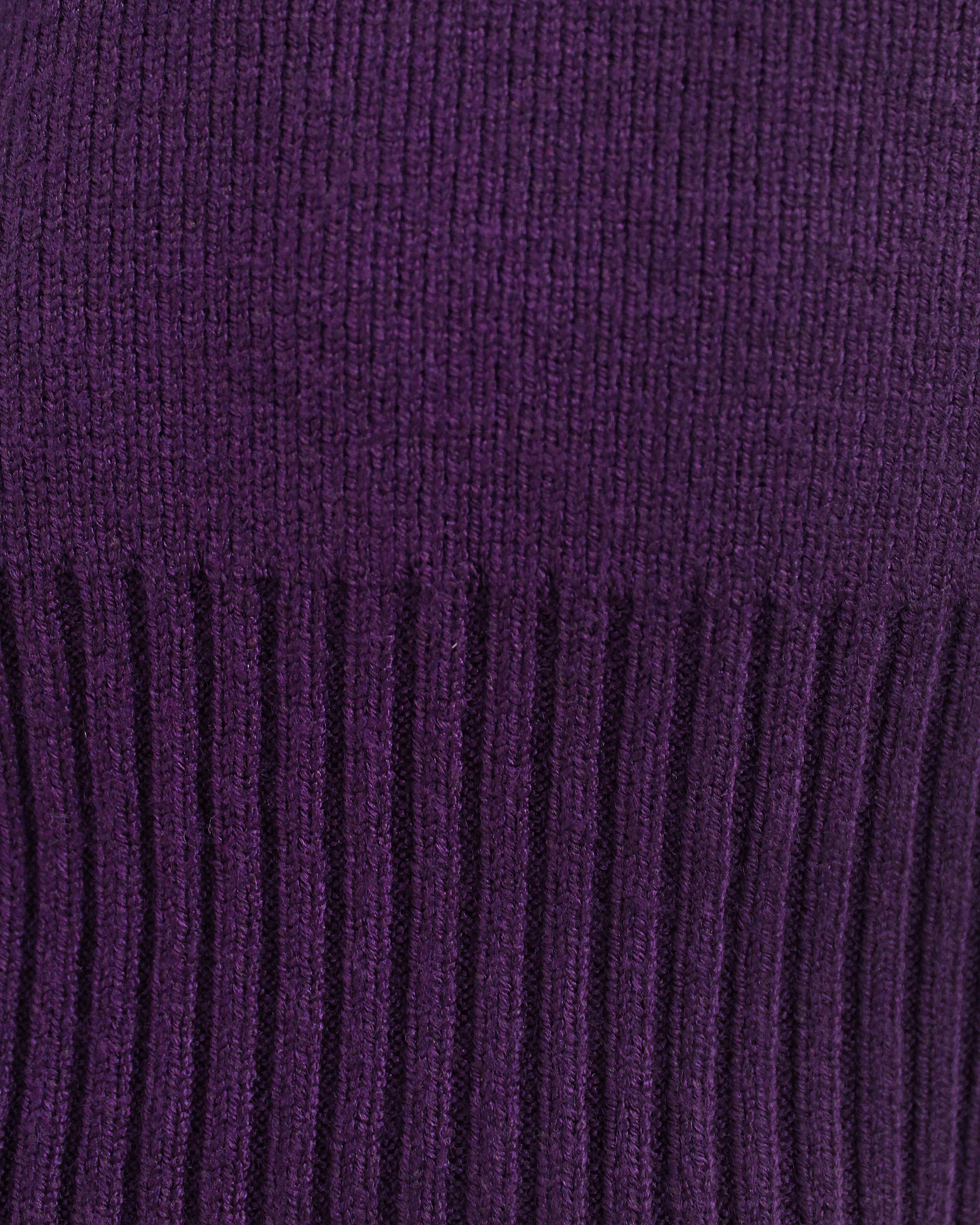 Half Zip Sweater in Purple [Free Size]