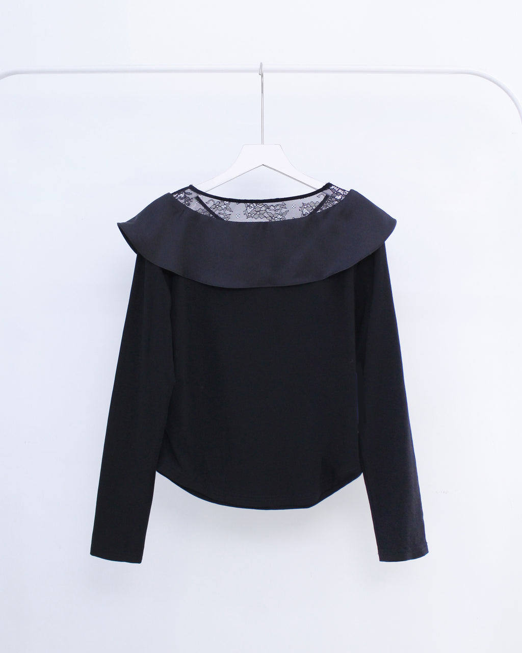 Big Bow Blouse in Black (L size)