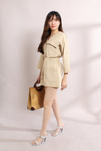 Linen High Waist Shorts
