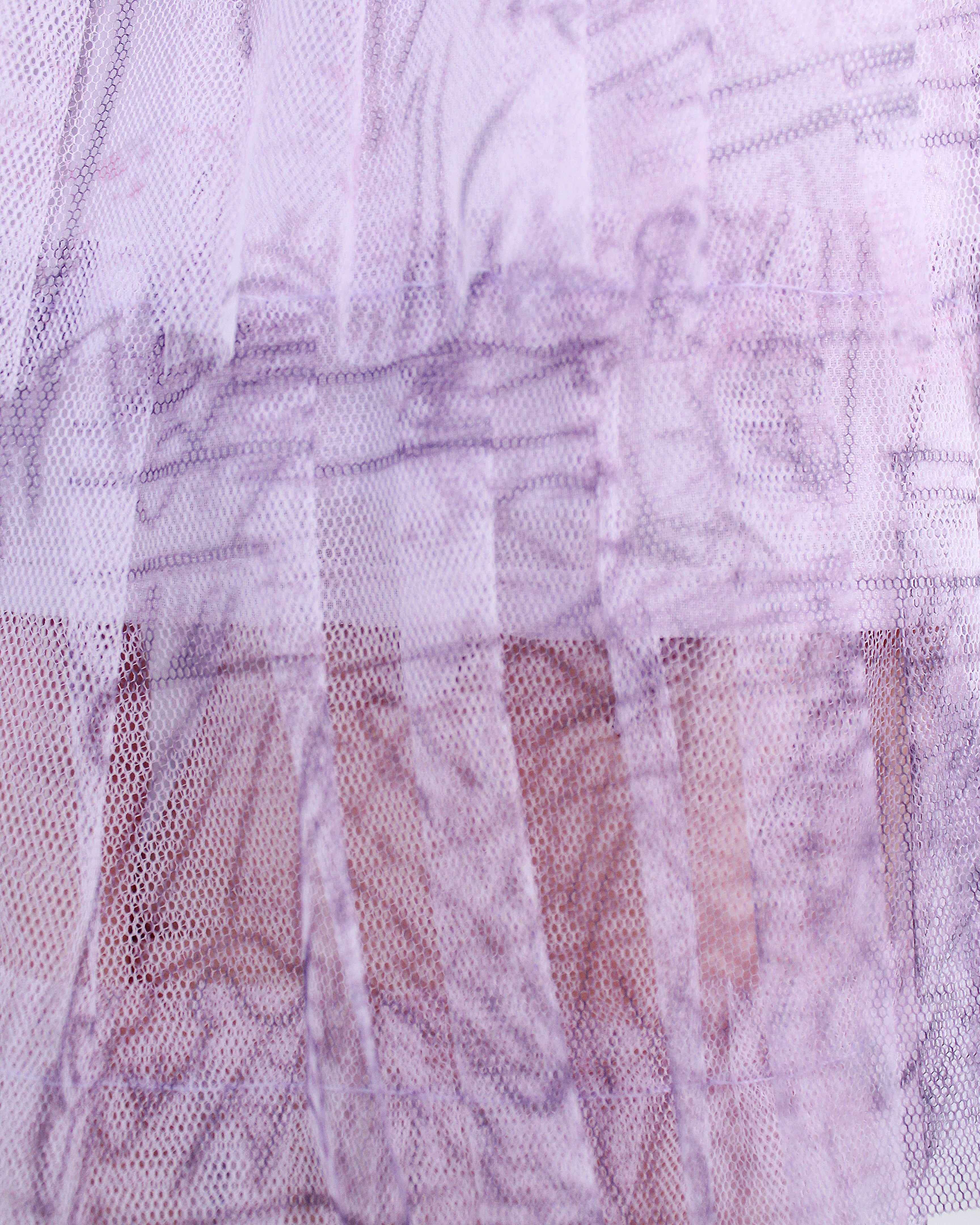 Helene Long Skirt in Purple [Free Size]