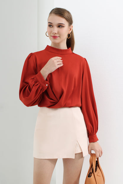 Side Slit Mini Skirt