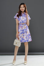 Floral Buttoned Dress