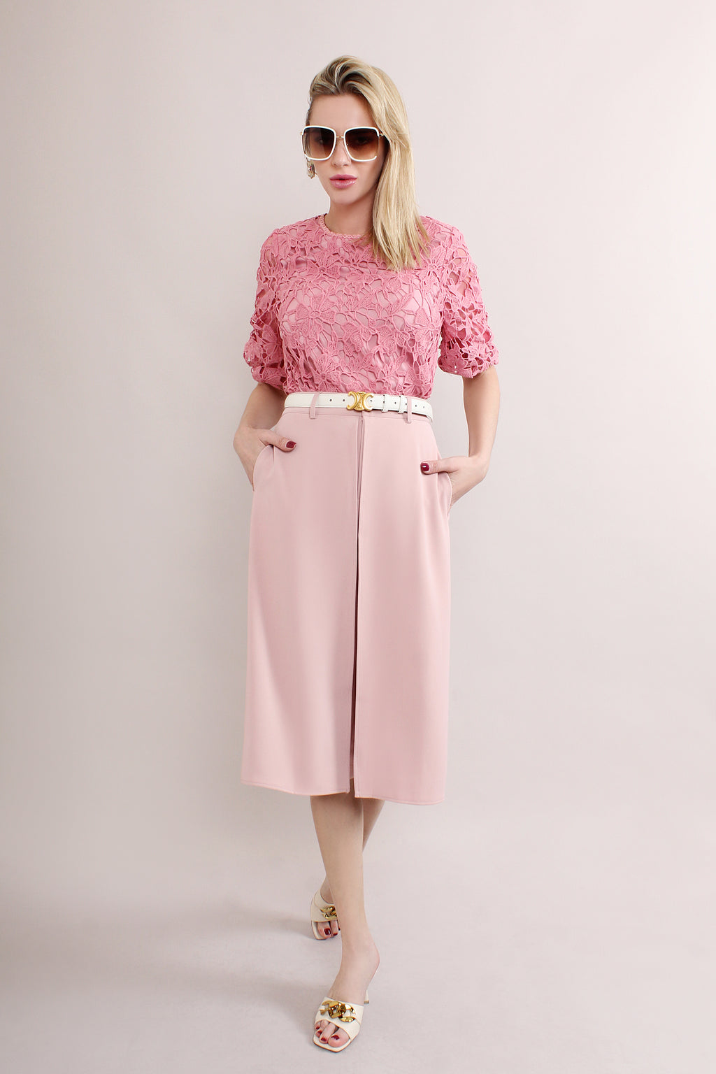 Lace Embroidered Blouse
