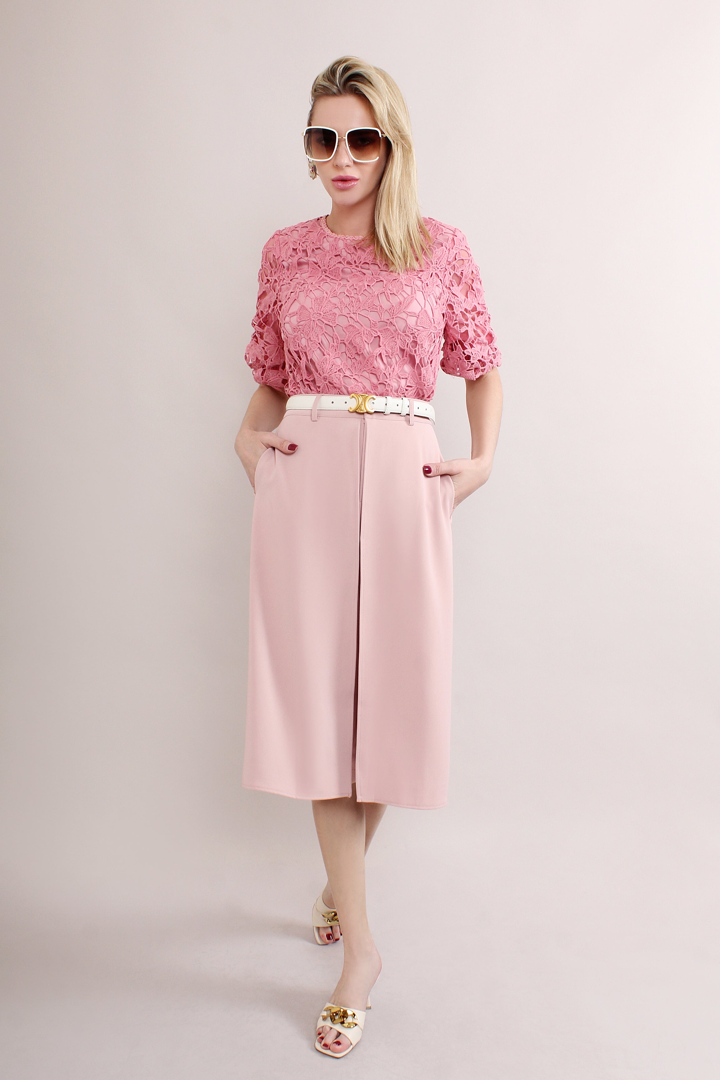 Lace Embroidered Blouse