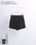 Drawstring Shorts In Black