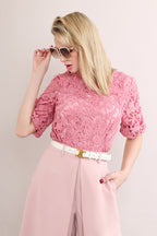 Lace Embroidered Blouse