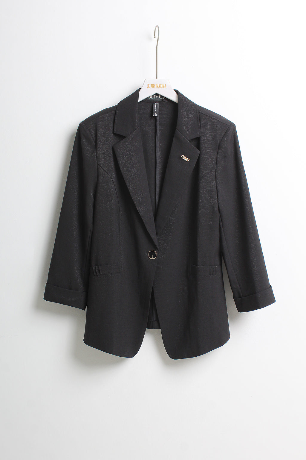 Dana Blazer in Black / White (L size)