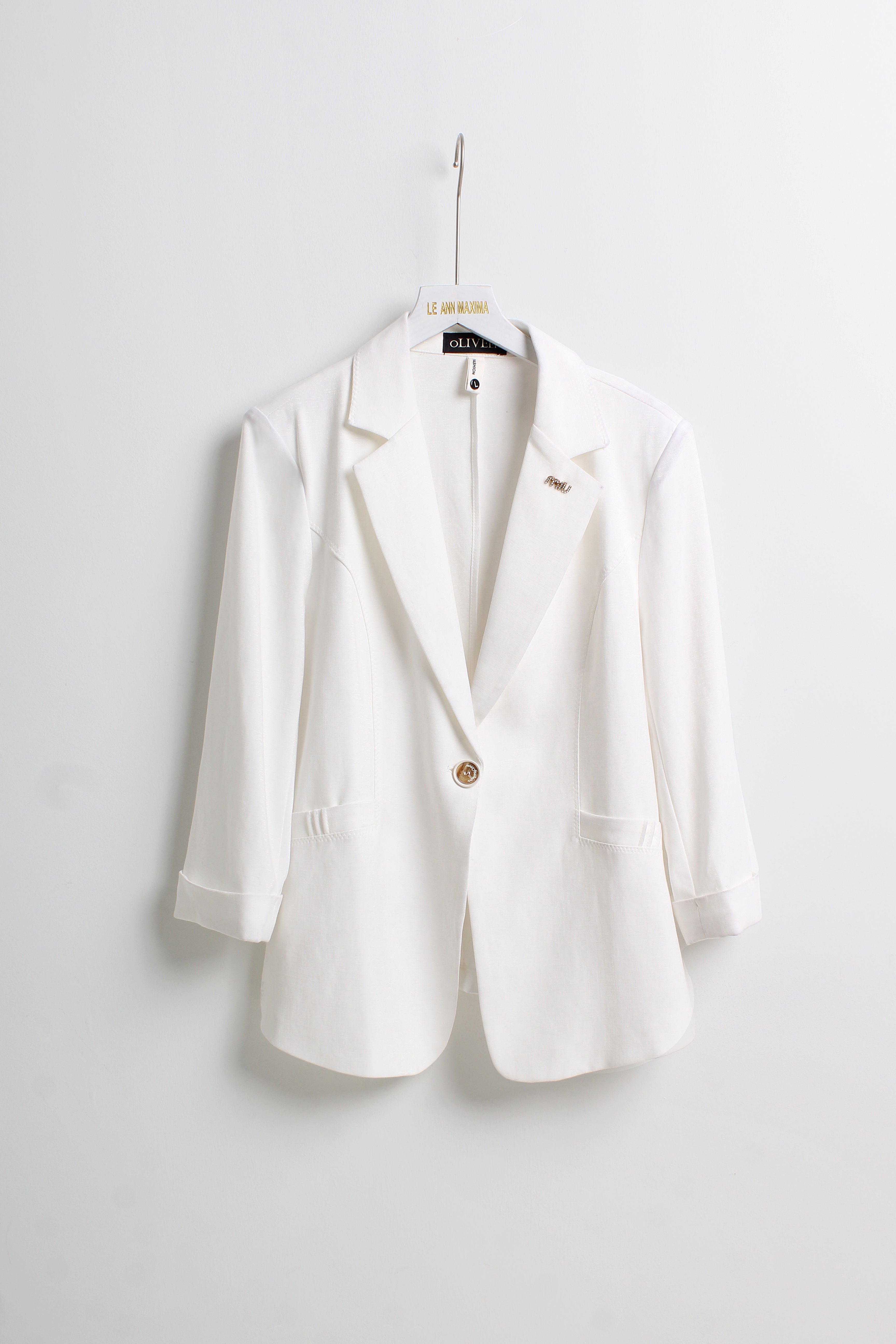 Dana Blazer in Black / White (L size)