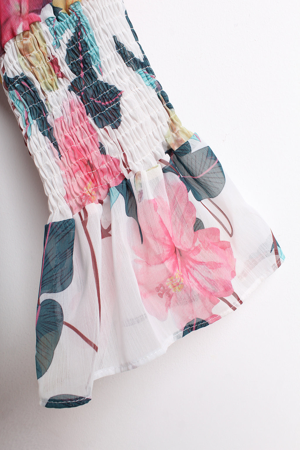 Off Shoulder Colorful Dress (L size)