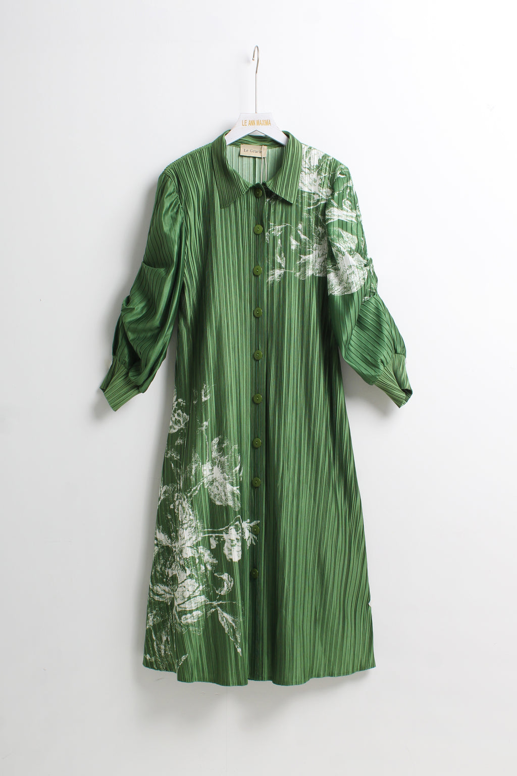 Green Midi Dress (Free size)