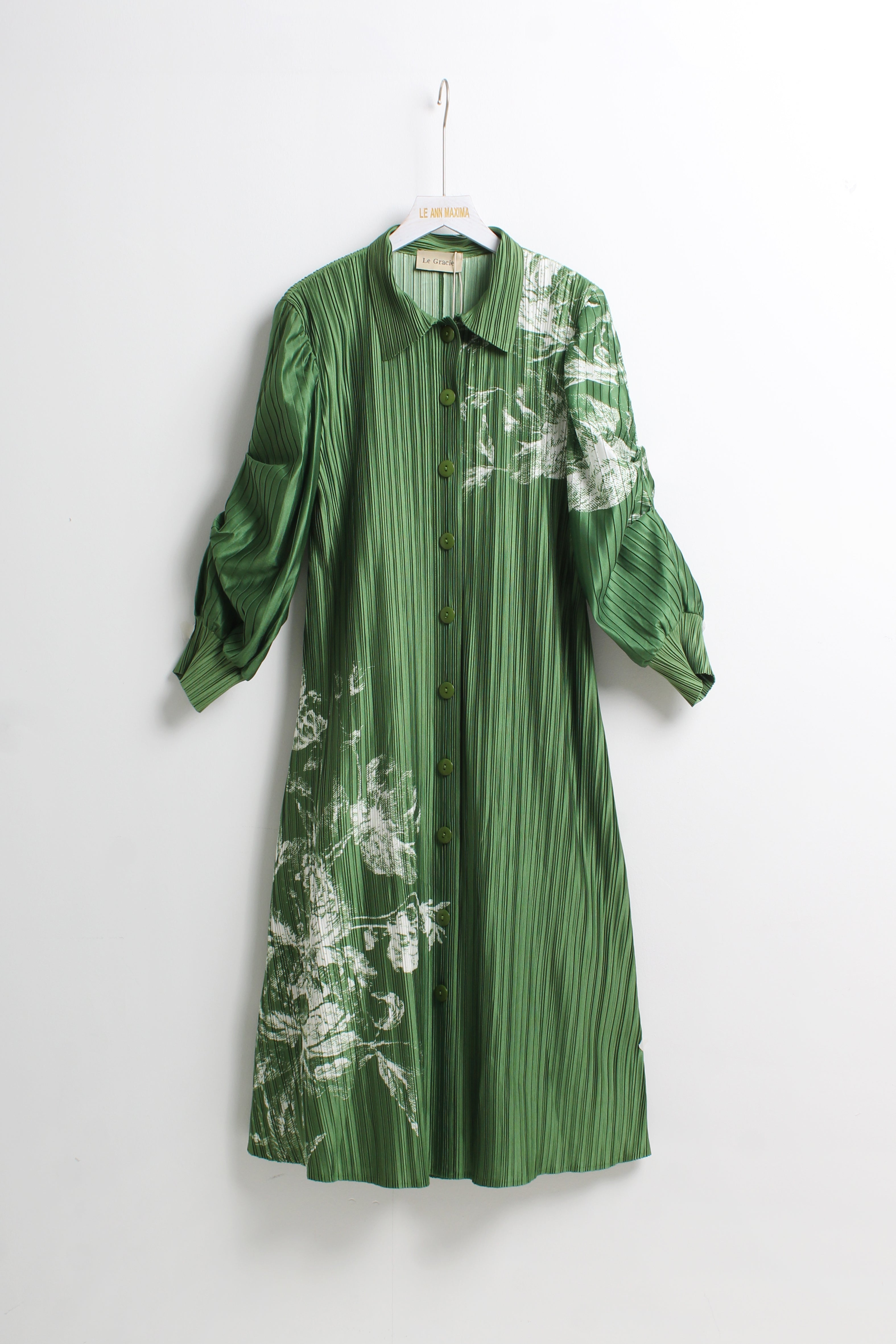 Green Midi Dress (Free size)