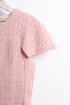 Soft Pink Tweed Dress (L size)