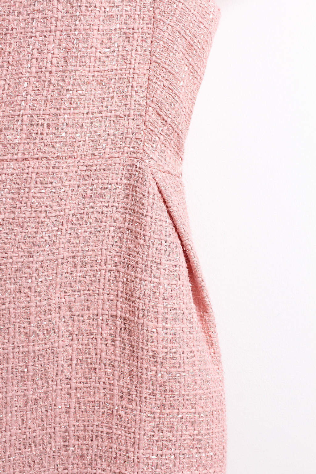 Soft Pink Tweed Dress (L size)