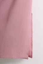 Off-the-Shoulder Dress in Pink (Free size)