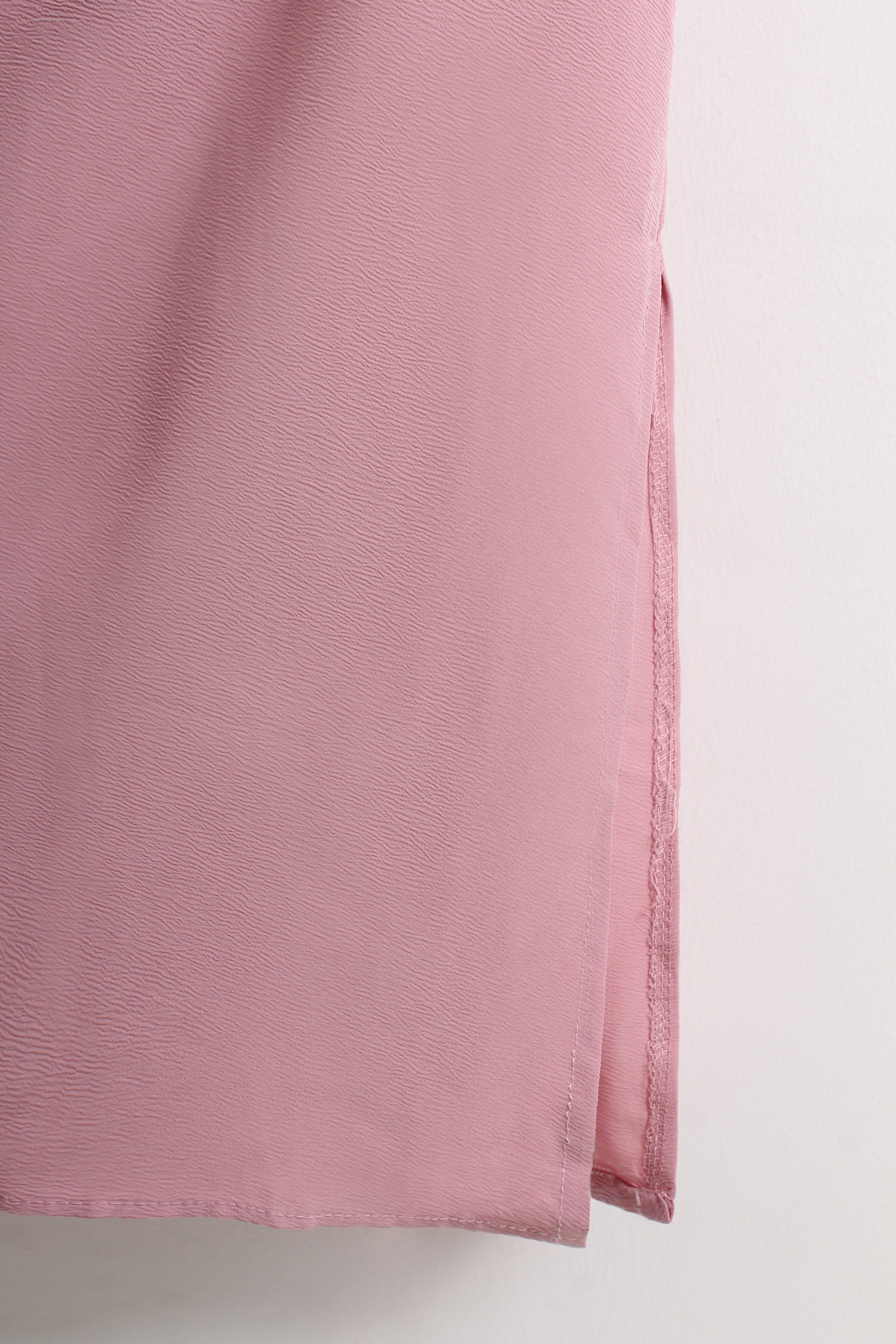 Off-the-Shoulder Dress in Pink (Free size)
