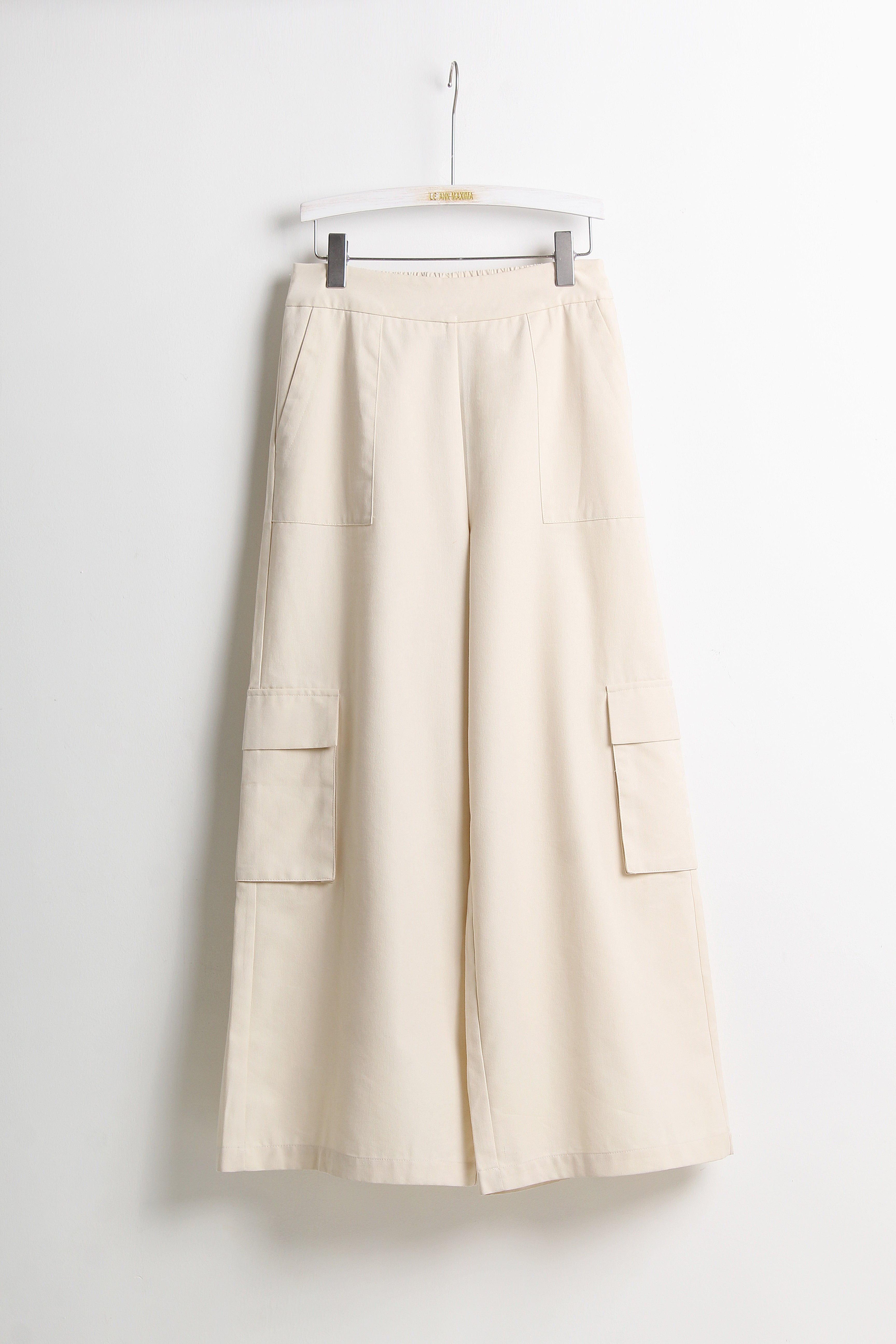 Wide Leg Cargo Pants【含有橡筋】