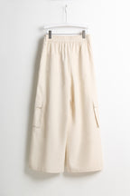 Wide Leg Cargo Pants【含有橡筋】
