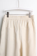 Wide Leg Cargo Pants【含有橡筋】