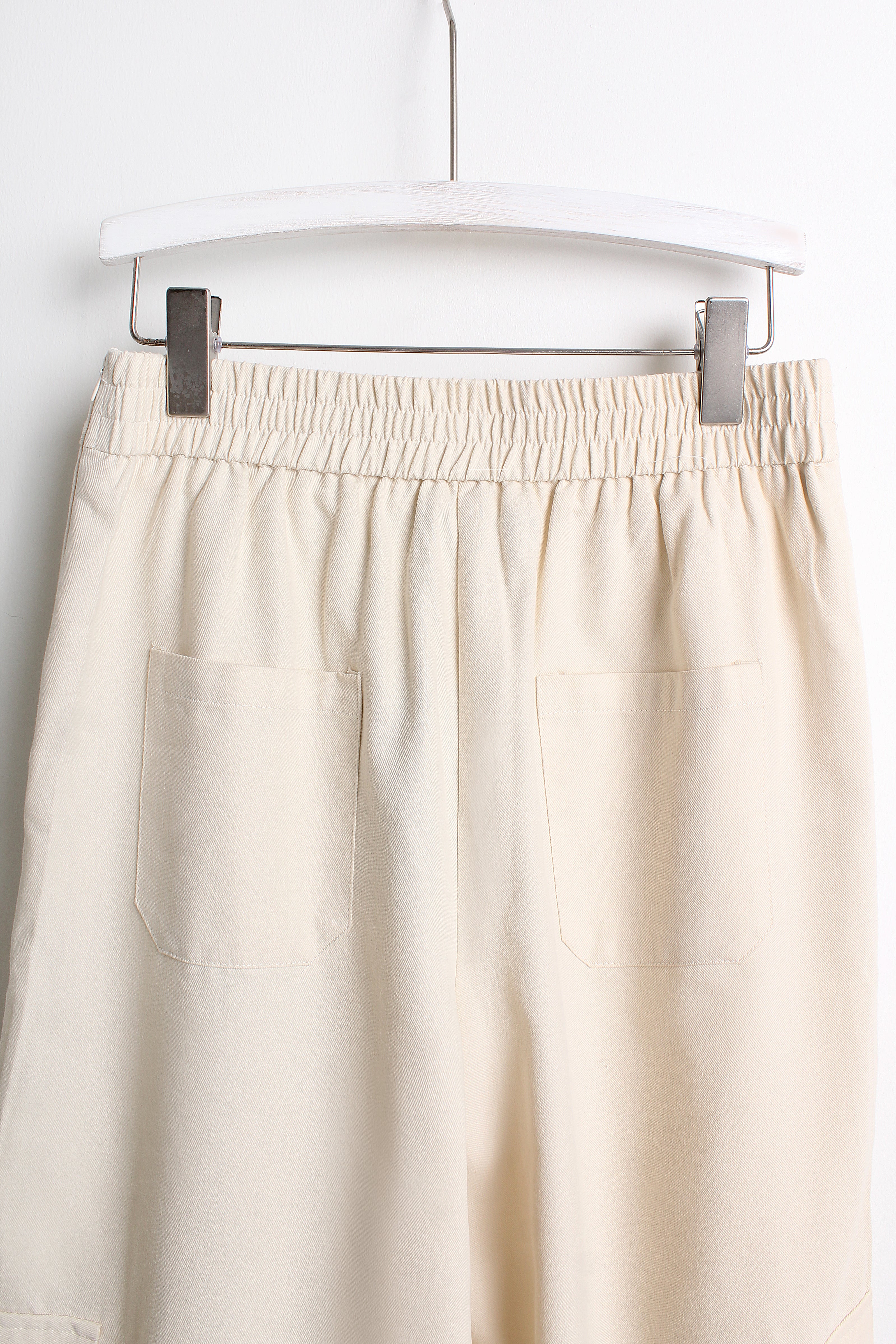 Wide Leg Cargo Pants【含有橡筋】