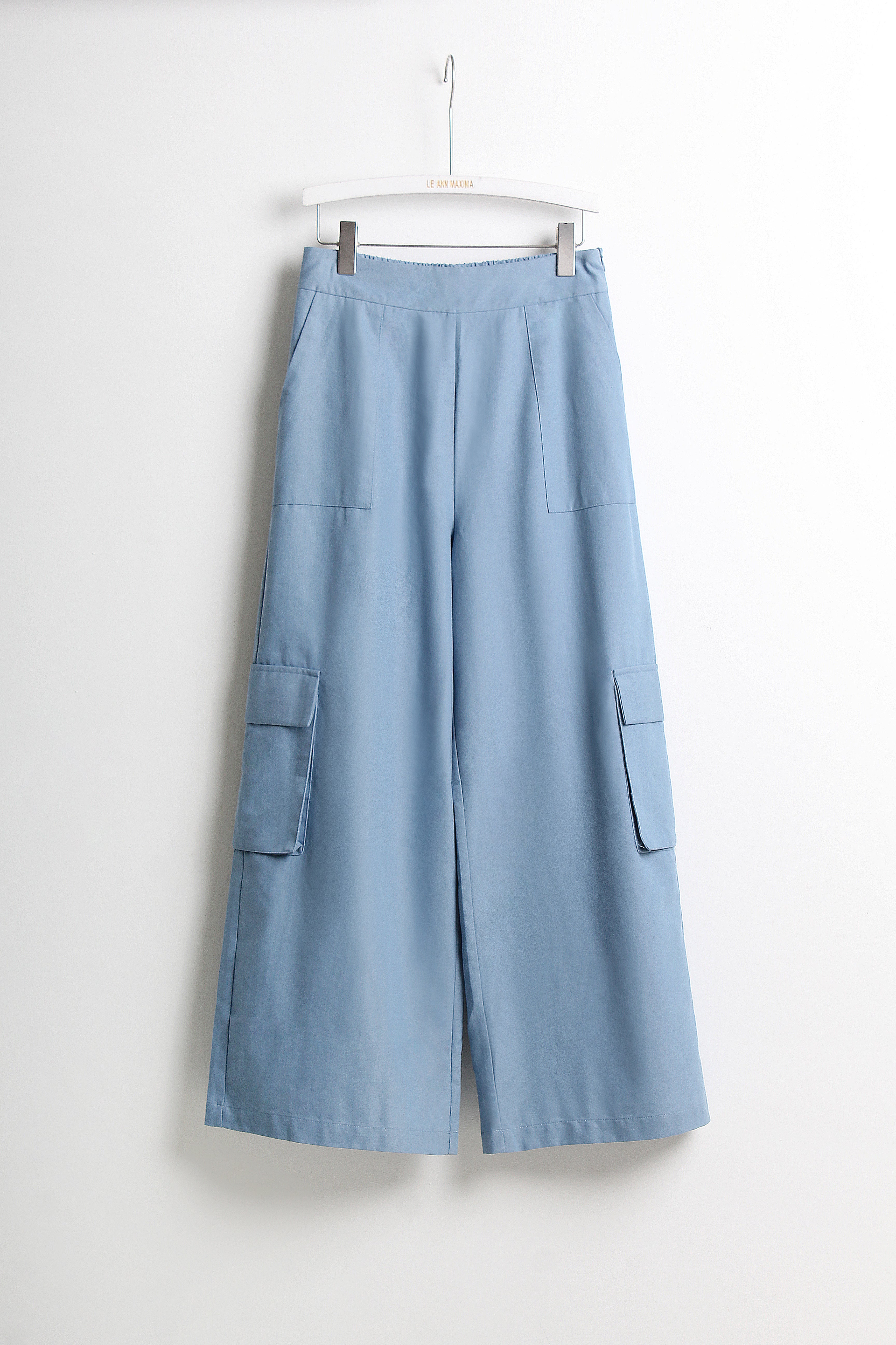 Wide Leg Cargo Pants【含有橡筋】