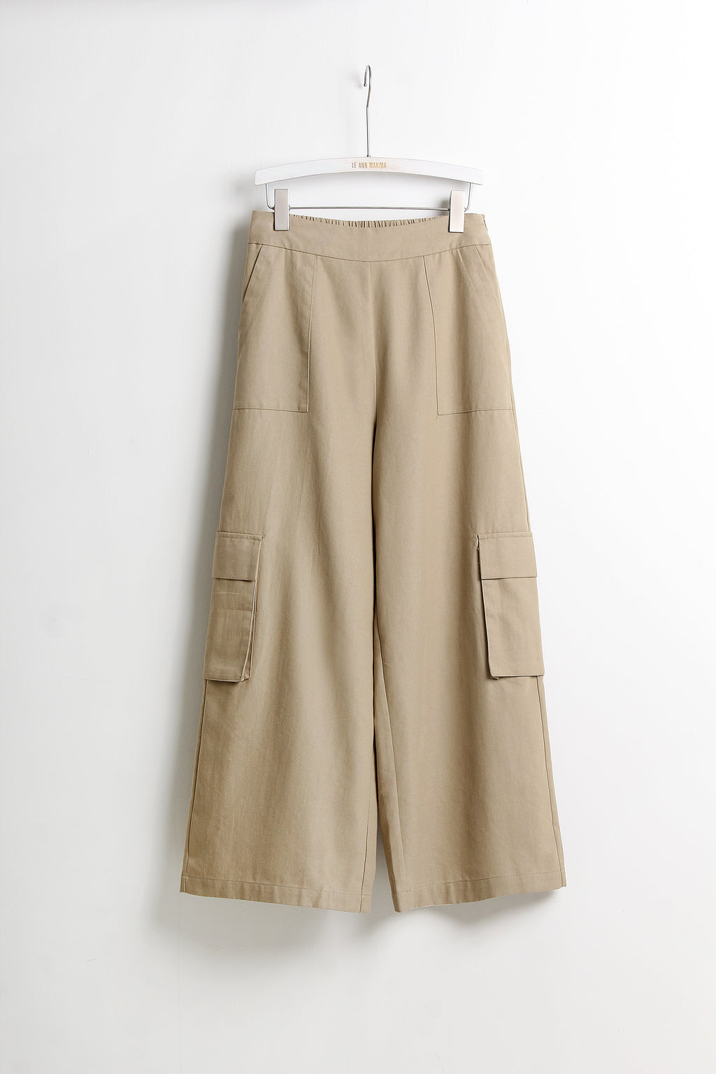 Wide Leg Cargo Pants【含有橡筋】