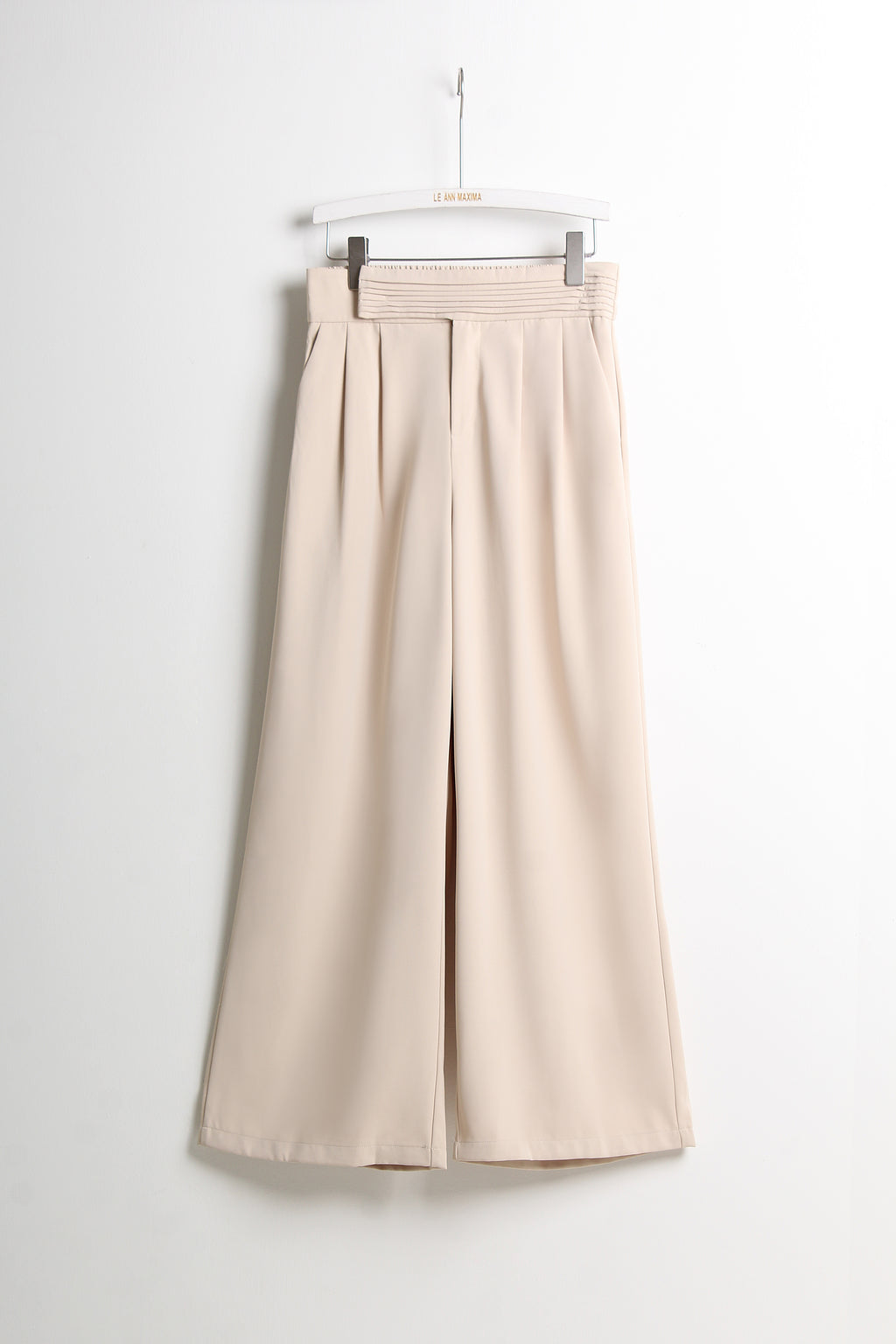 High Waist Wide Legs Pants 【含有橡筋】