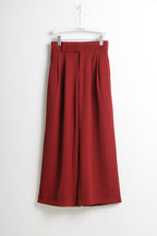 High Waist Wide Legs Pants 【含有橡筋】