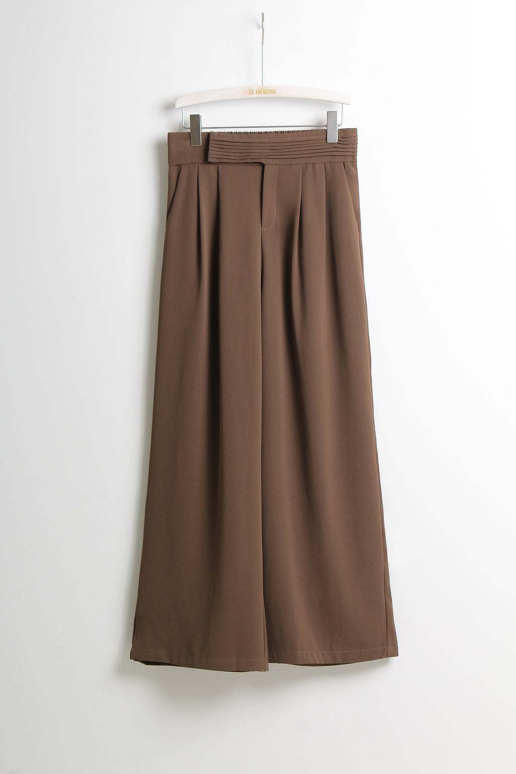 High Waist Wide Legs Pants 【含有橡筋】