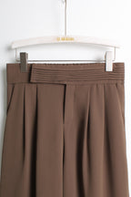High Waist Wide Legs Pants 【含有橡筋】