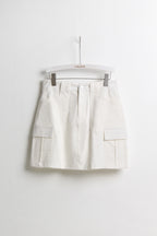 A-line Cargo Skirt
