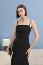 Kaia Satin Silk Maxi Dress