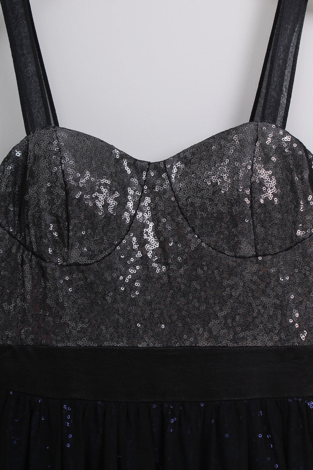 Sequin Flare Dress