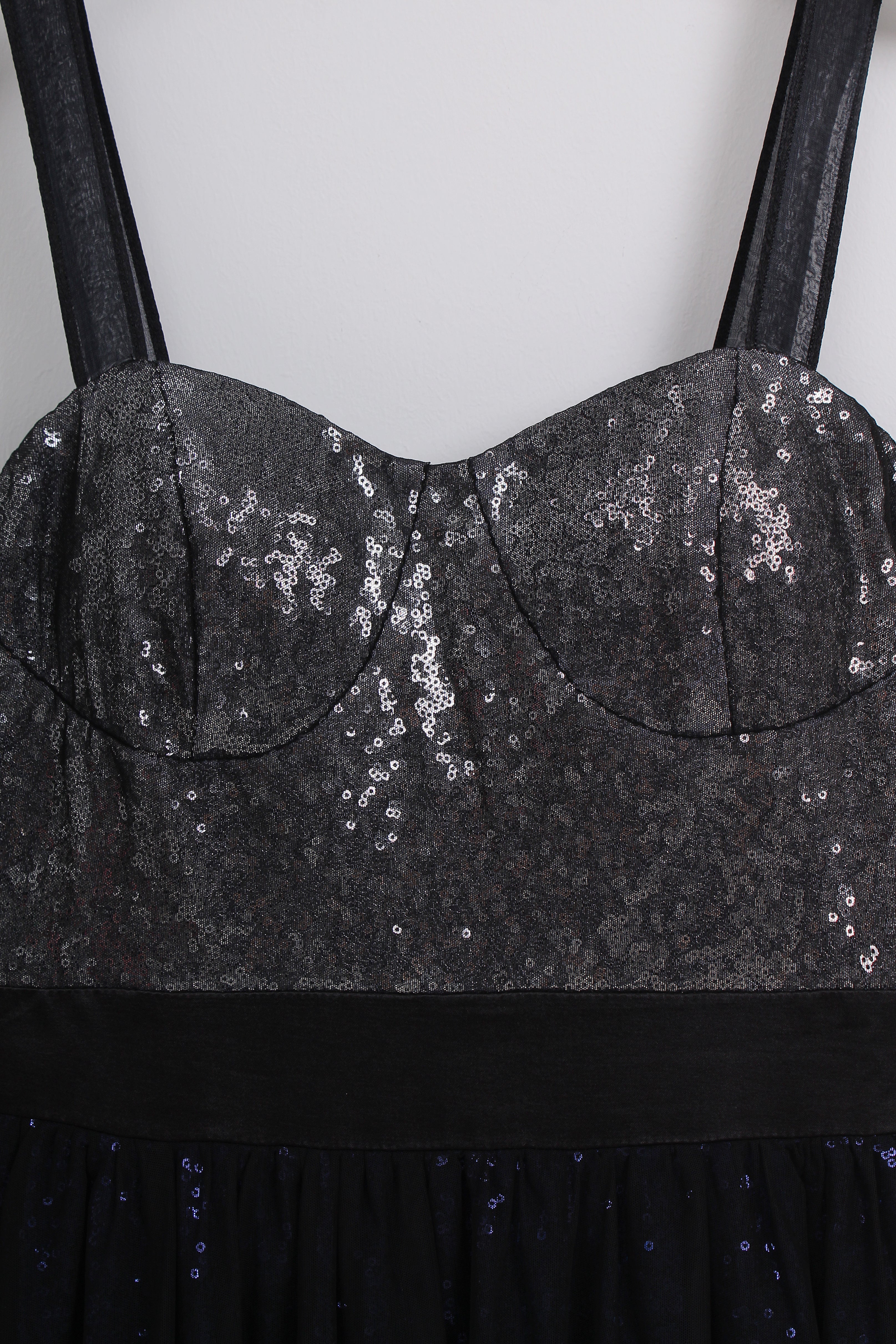 Sequin Flare Dress