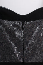 Sequin Flare Dress