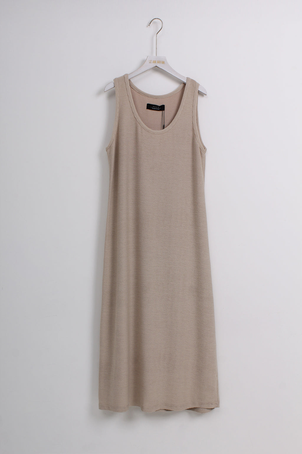 Maxi Dress in Nude (Free Size)