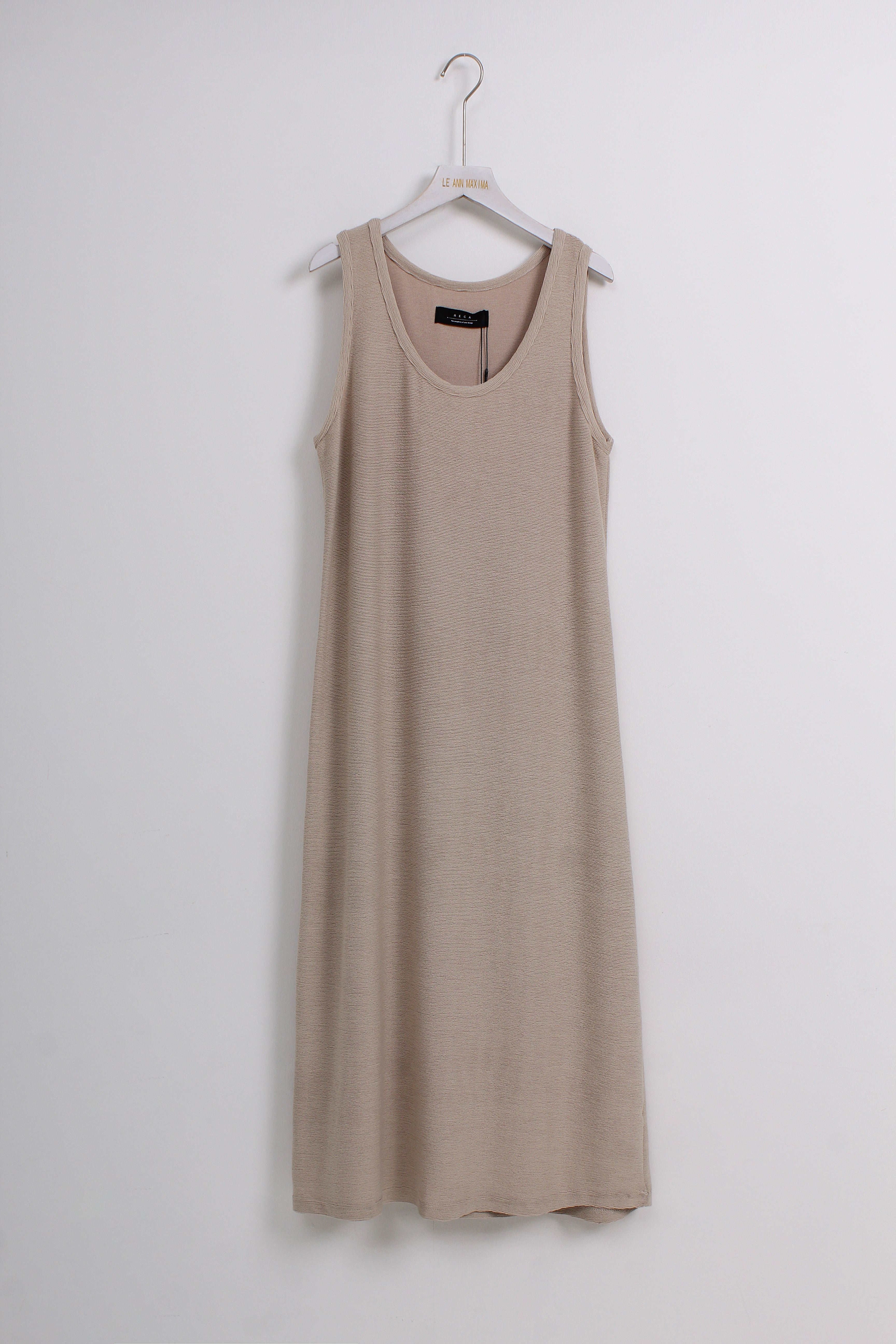 Maxi Dress in Nude (Free Size)