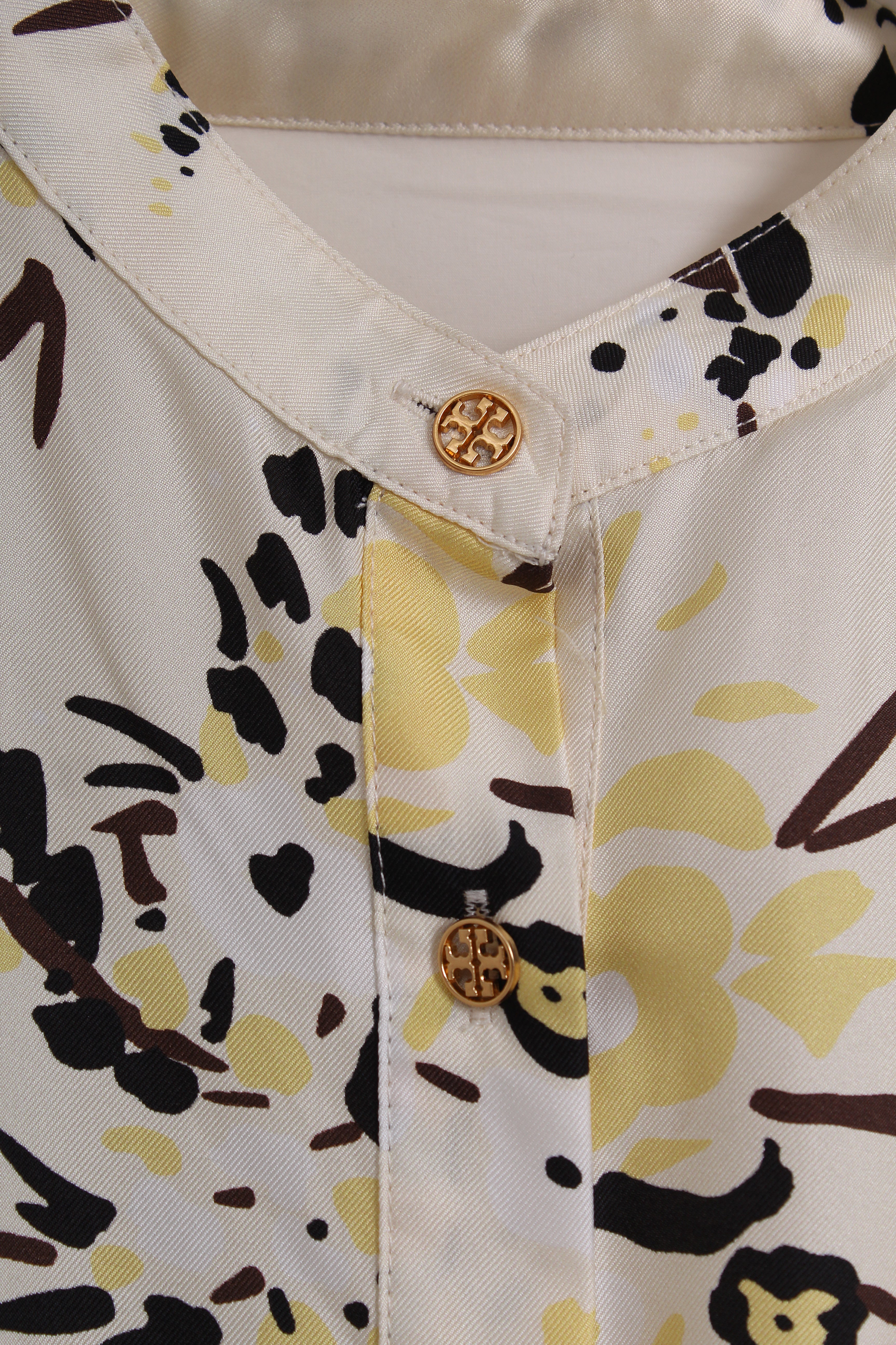 Yellow Floral Midi Dress (L size)