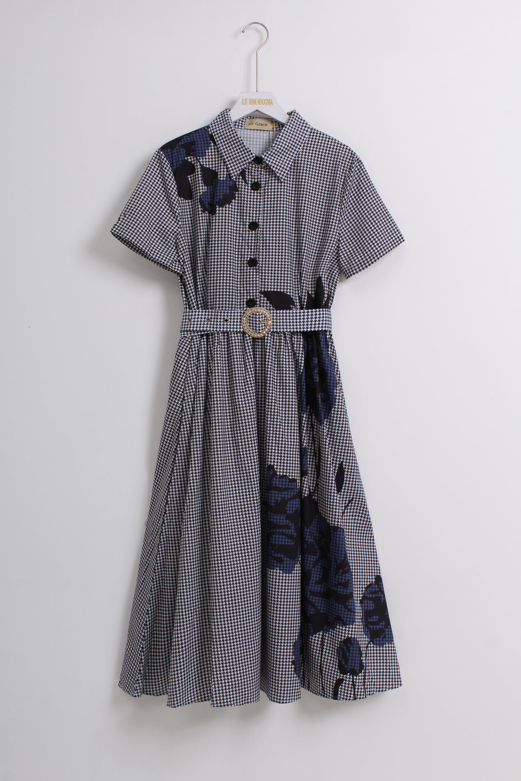 Collared Shirt Maxi Dress (XL Size)