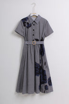 Collared Shirt Maxi Dress (XL Size)
