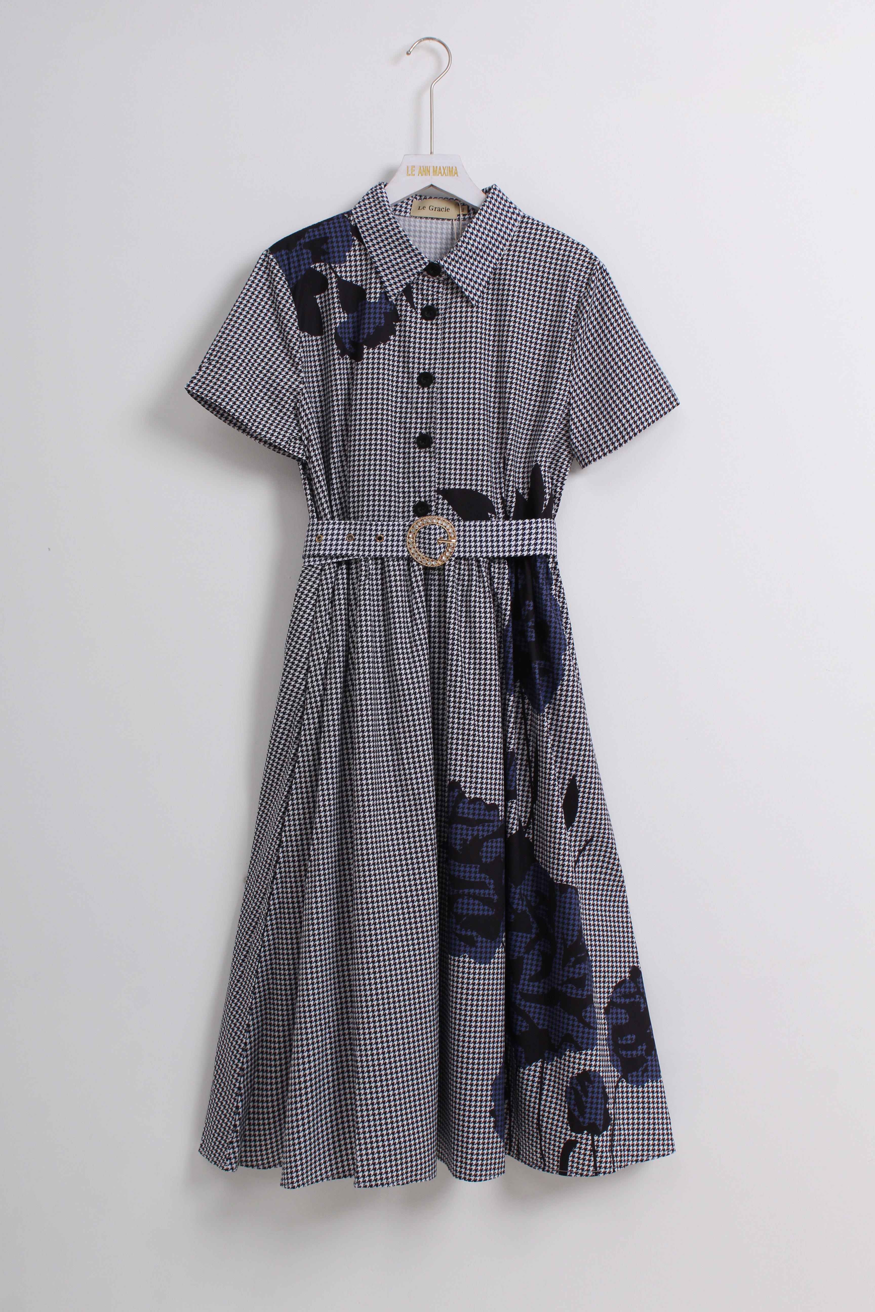 Collared Shirt Maxi Dress (XL Size)