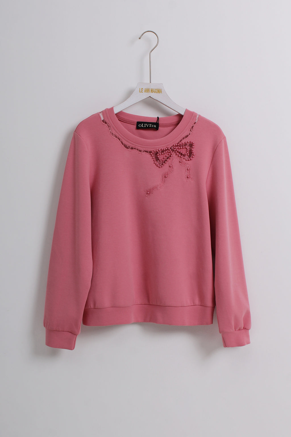 Pink Sweatshirt Top (M size)