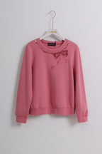 Pink Sweatshirt Top (M size)