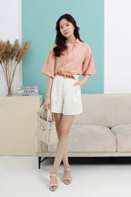 Feather Textured Blouse