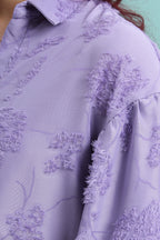 Feather Textured Blouse