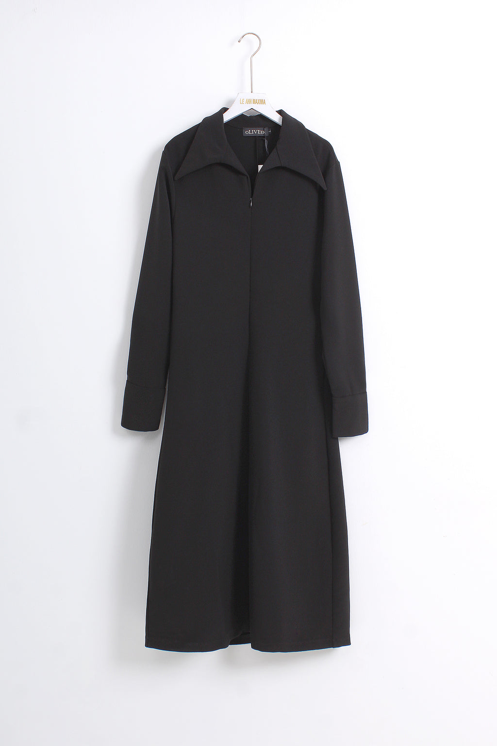 Collared Maxi Dress