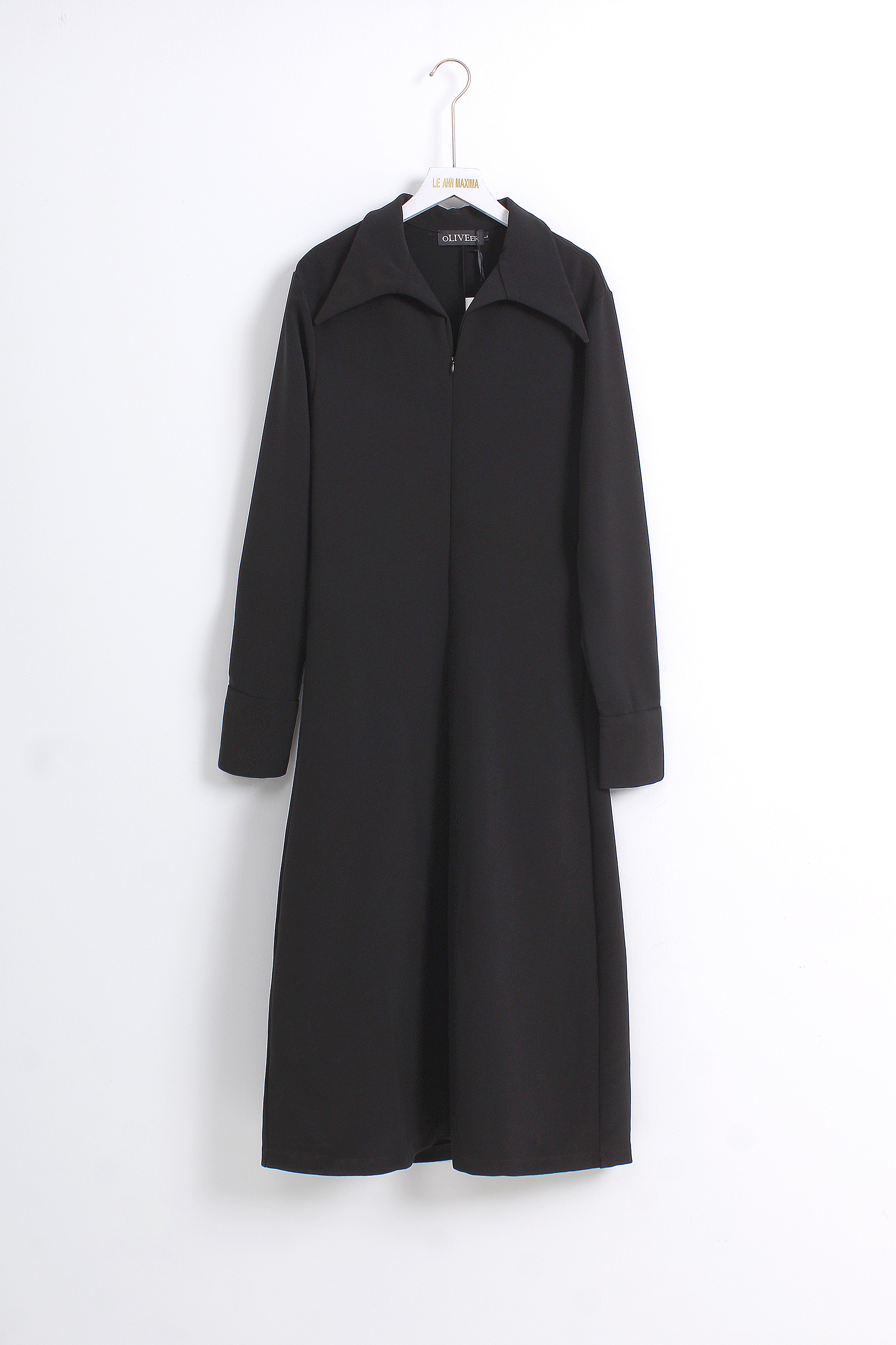 Collared Maxi Dress